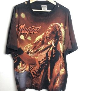 Vintage Ted Nugent 1995 t shirt